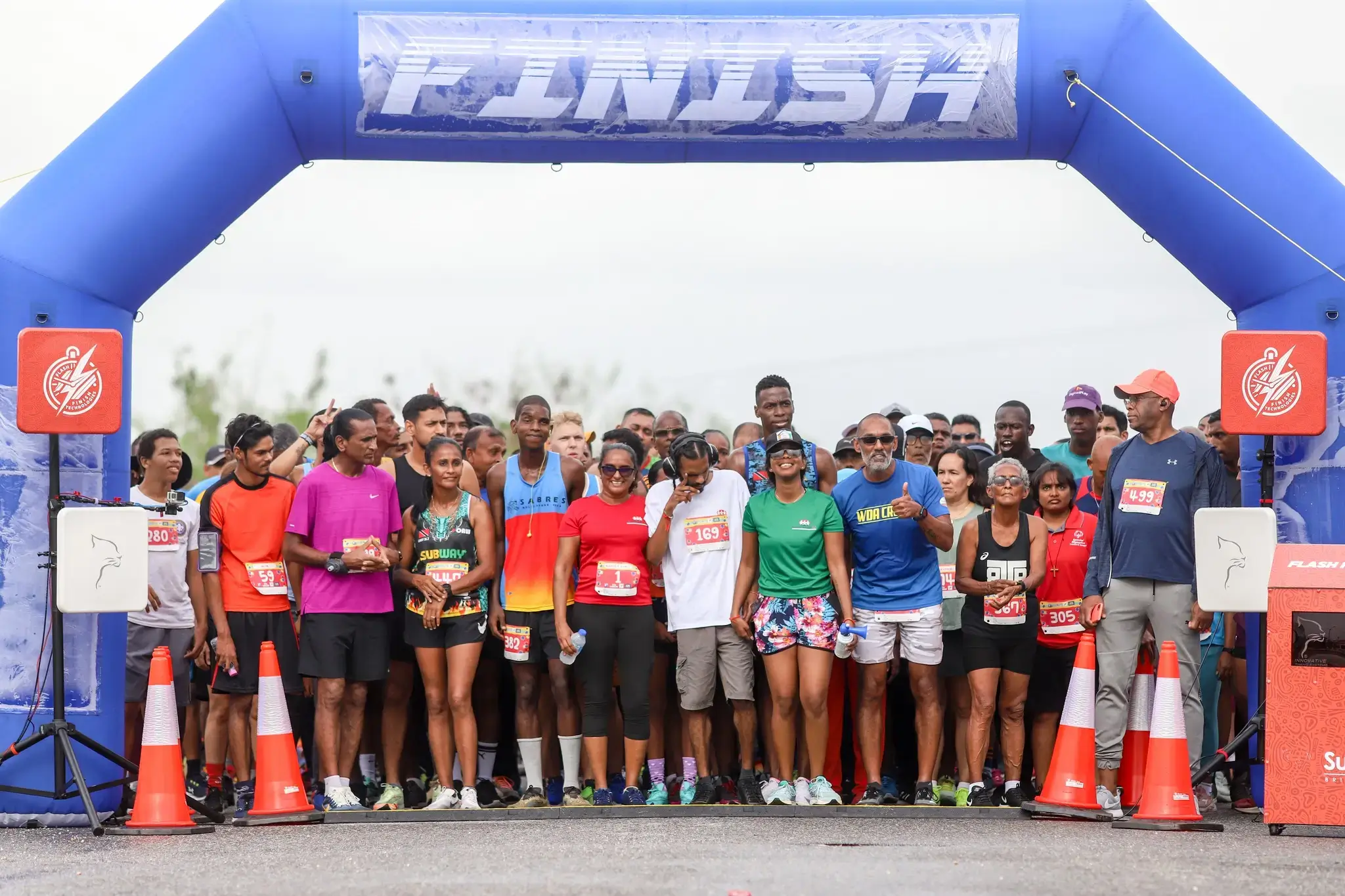 Support Autism T&T 5K Run & Fun Walk Results Banner